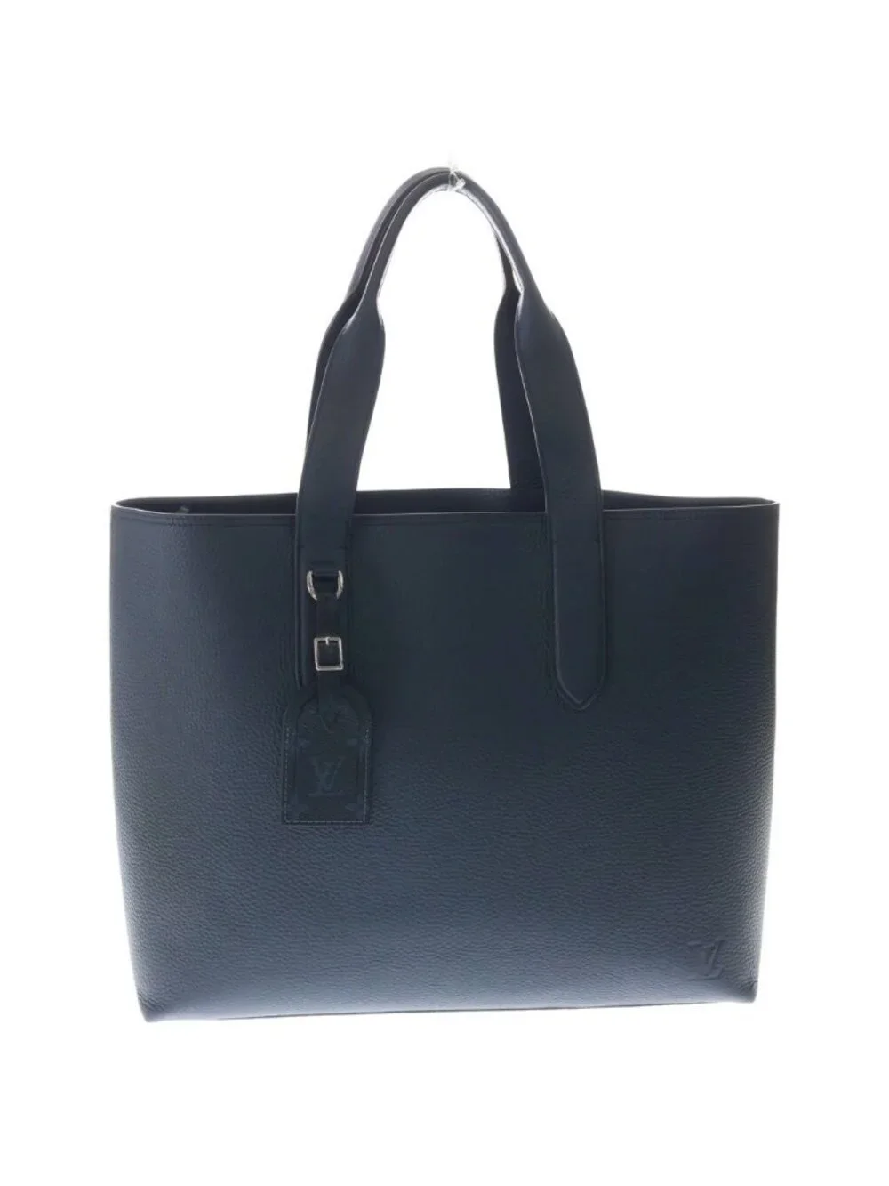 Louis Vuitton Cabas Voyage Tote Taurillon Leather Navy